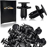 AOLYGEI 50 Pcs Fender Liner Clip Engine Under Cover Retainer Fit for Hyundai 86595-2T500 Elantra Equus Genesi Santa Fe Sonata