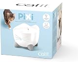 Catit PIXI Drinking Fountain for Cats White with Triple Action Carbon Filter view 2