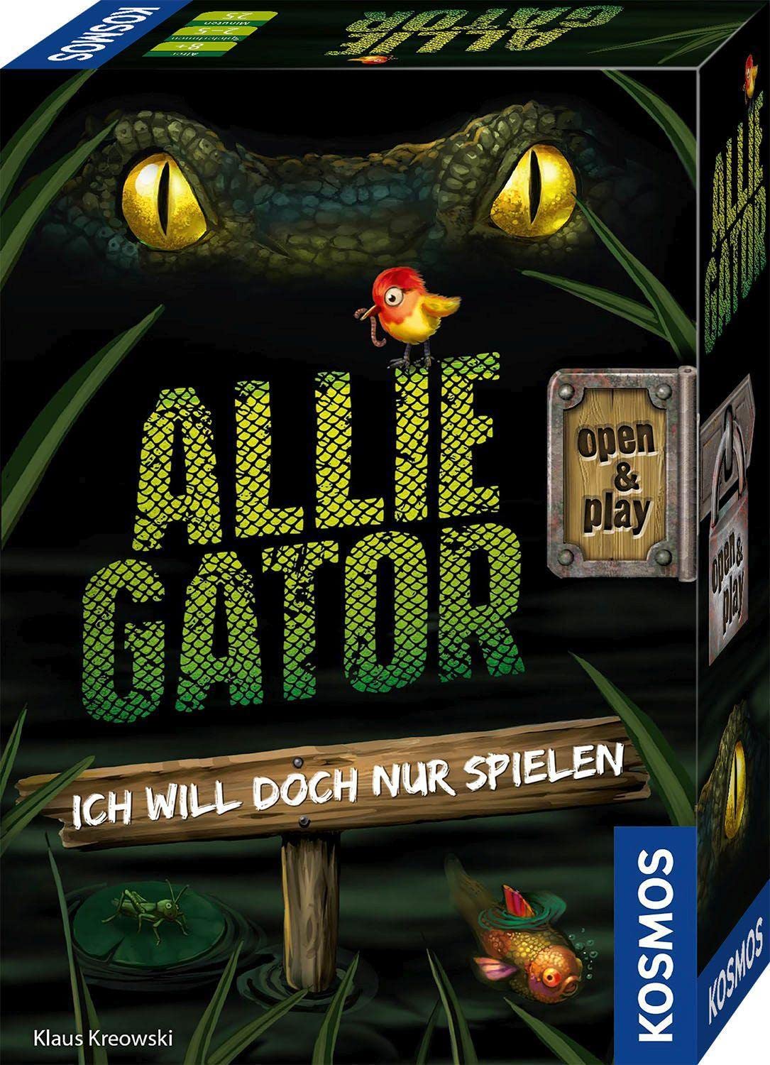 Kosmos Allie Gator, Kartenspiel für 2-5 Spieler ab 8 Jahre