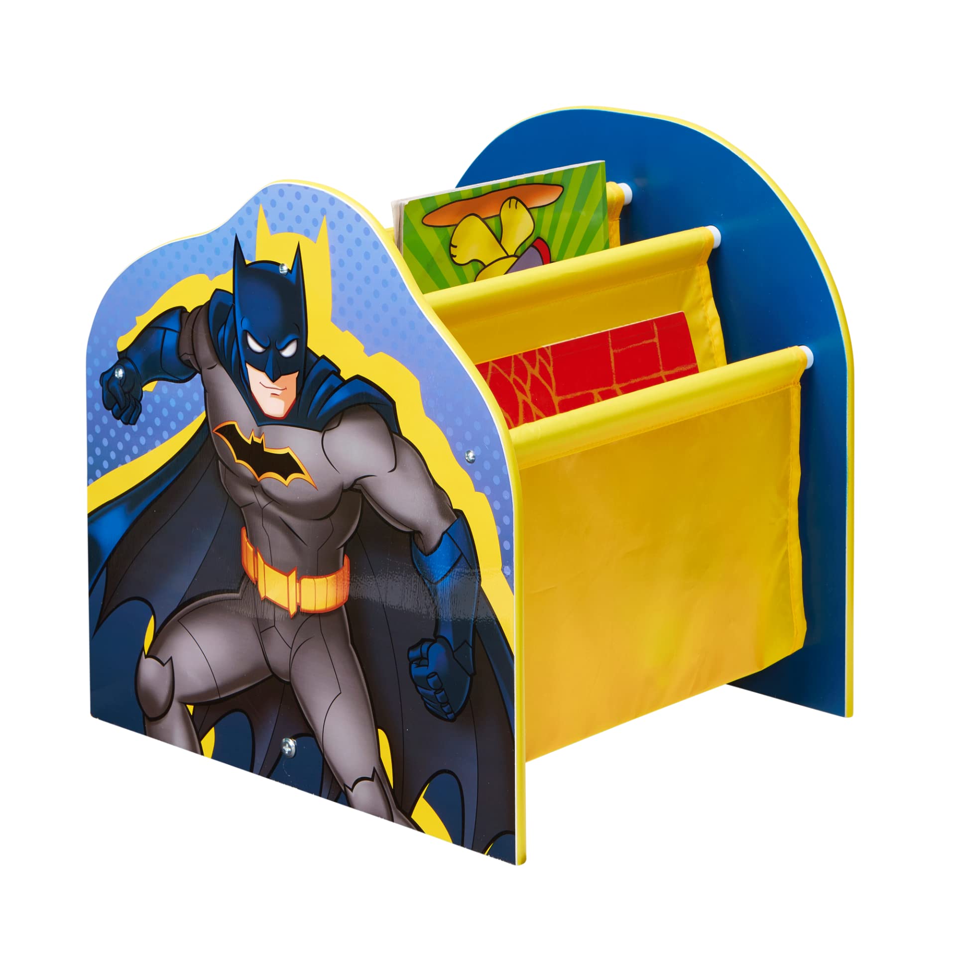 BATMAN Kids Sling Bookcase - Bedroom Book Storage