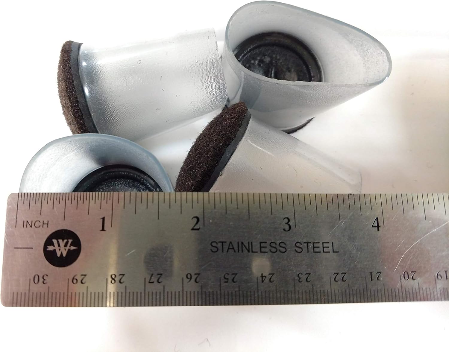 Amazon Com Clear Sleeve Felt Floor Protectors Come In 5 Sizes