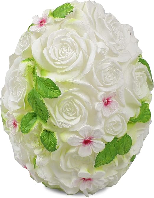 Amazon Com Yinchi Handmade Real Wax Artificial Oval Flower Ball