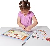 Melissa & Doug Reusable Sticker Book My Town Plane Activities Toddlers view 9
