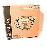 PAMPERED CHEF #2431 8 CUP GLASS CLASSIC BATTER BOWL