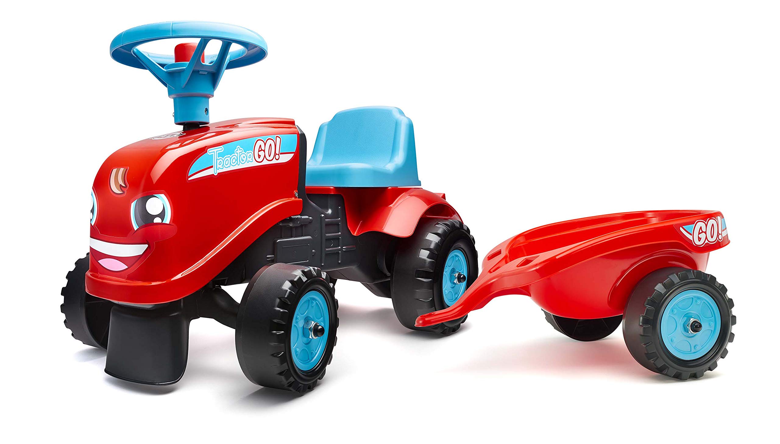 Falk Tractors, 200B, Red, Blue