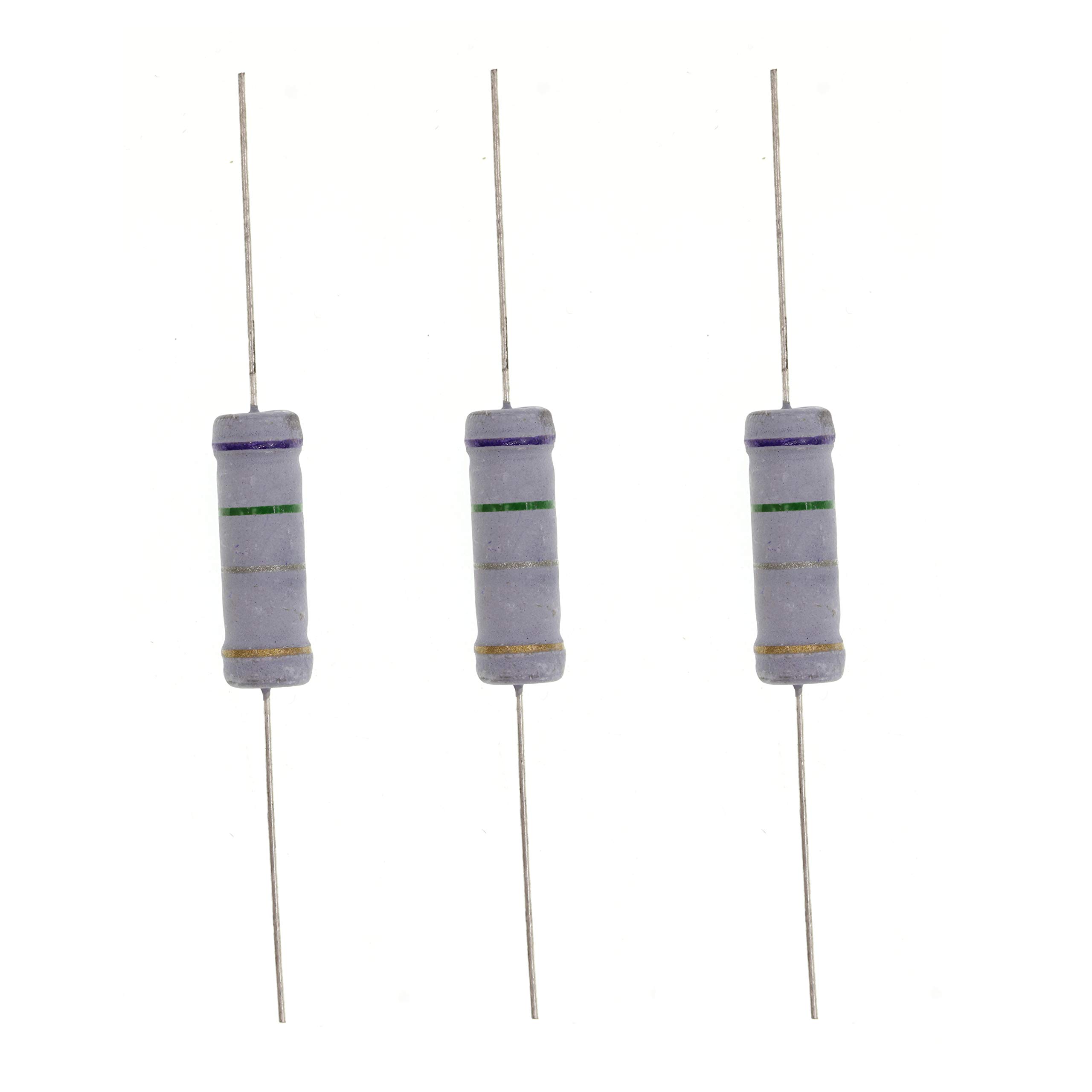 HUABAN 10PCS 5W 5 Watts 0R75 0.75 Ohm 5% Metal Oxide Film Resistor