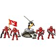 MEGA Mattel Bloks DLB95 Construction Toy, Halo UNSC Fireteam Stingray