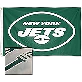 New York Jets Embroidered Nylon Flag
