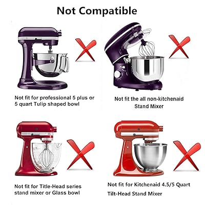 Buy 5qt Flex Edge Beater For Kitchenaid Bowl Lift Stand Mixer 5 Quart Flat Beater Paddle Replacement Asseccories Attachments With Flexible Silicone Edge Bowl Scraper Online In Indonesia B08lsjwptz