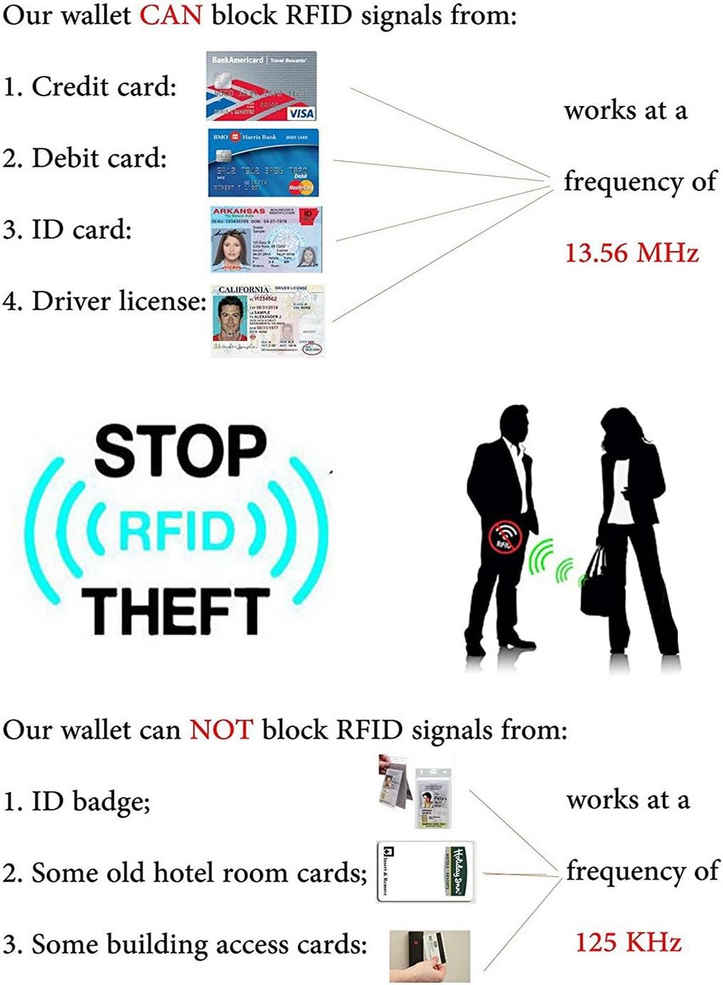 Mens Rfid Blocking Leather Travel Passport Holder Wallet Long Folio Ducument Credit Card Cases Organizer Bifold Wallet New Black