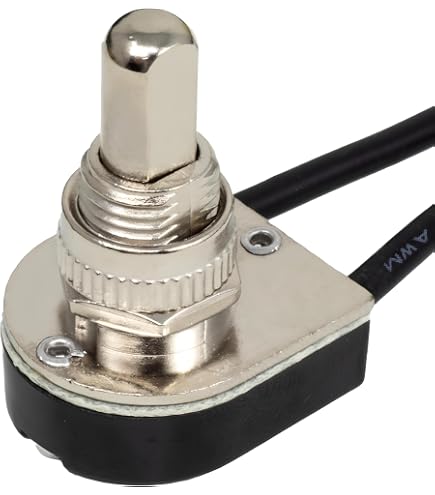 ZE-107M E89885 2 Wire Push Button Light Switch Replacement Kit On