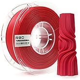 R3D High Speed PLA Pro Filament 1.75mm 1KG, 3D Printer Filament for 30-600 mm/s High-Speed Printing, Dimensional Accuracy +/- 0.02 mm, Plastic Spool, Compatible with AMS (Matte Raspberry Red)