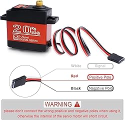 Miuzei 20KG RC Servo High Torque Servo