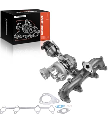 thumbnail image 2 of A-Premium Complete Turbo Turbocharger Kit, With Wastegate Actuator And Gasket 2 of 13