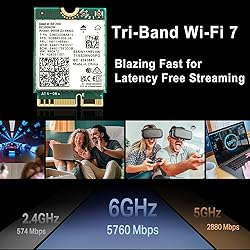 WiFi 7 BE200NGW WiFi M.2 Card Tri-Band 802.11be