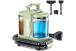 Carpet Cleaner, Portable Upholstery Cleaner, Carpet Spot Shampooer Machine,14 Kpa Powerful Suction, Multi-Purpose Carpet Clea