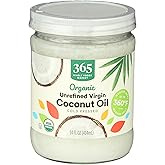 365 by Whole Foods Market, Organic Unrefined Coconut Oil Virgin, 14 Fl Oz