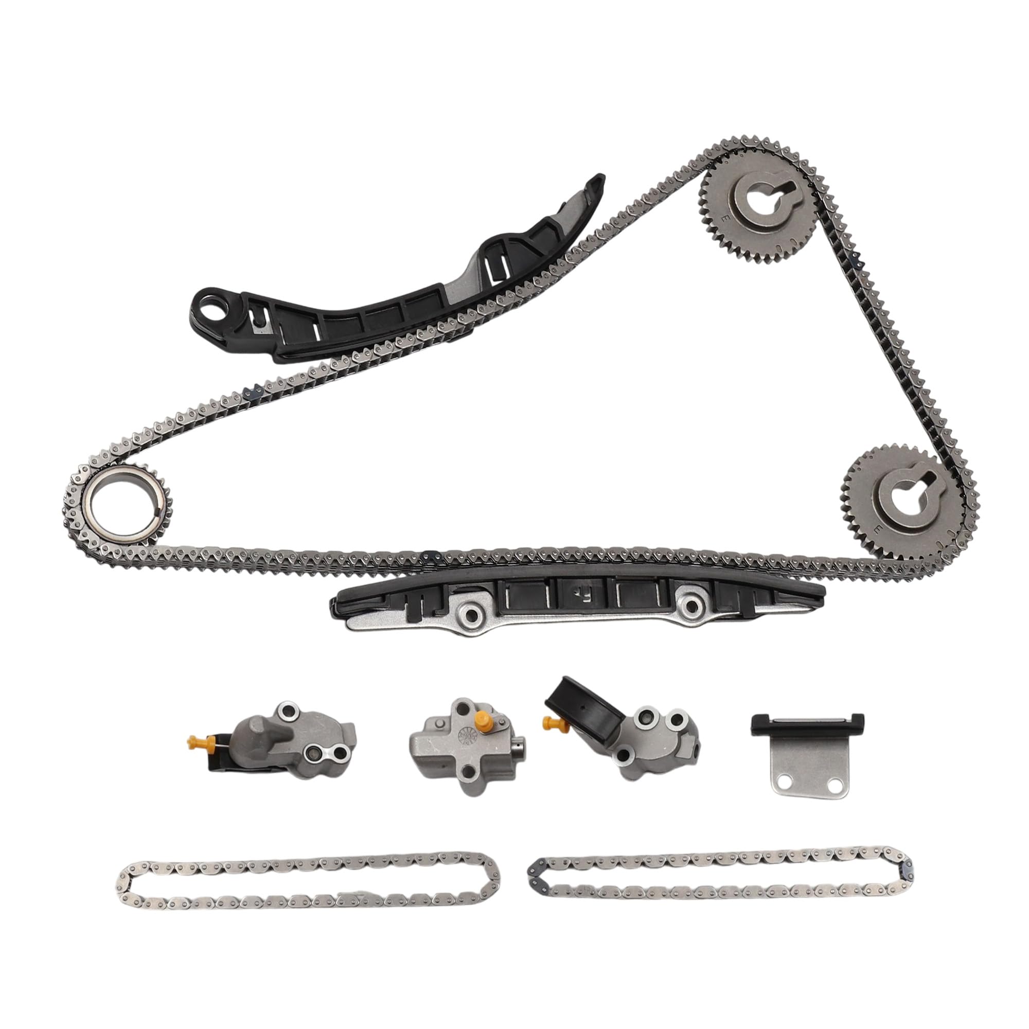Photo 1 of HEROFFIX 1 Set Engine Timing Chain Kit for Infiniti G37 M37 Q50 Q60 Q70 Q70L QX50 QX70 EX37 for Nissan 370Z 2009-2021 VQ25DE No.13028JK20A/13028JK20B/13070EY00A/13070JK21C