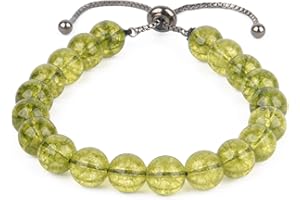 Believe London Gemstone Healing Chakra Bracelet Anxiety Crystal Natural Stone Men Women Stress Relief Reiki Yoga Diffuser Semi Precious