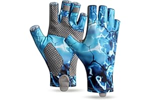 Taizicity Fishing Gloves - Sunscreen Gloves UPF50+, Fishing Gloves Men, Kayaking Gloves, Fishing Glove, Boating, Biking, Hunting,Outdoor Gloves,Fishing Accessories