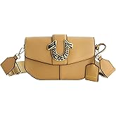 True Religion Bag, Women's Faux Leather Crossbody Purse with Adjustable Shoulder Strap