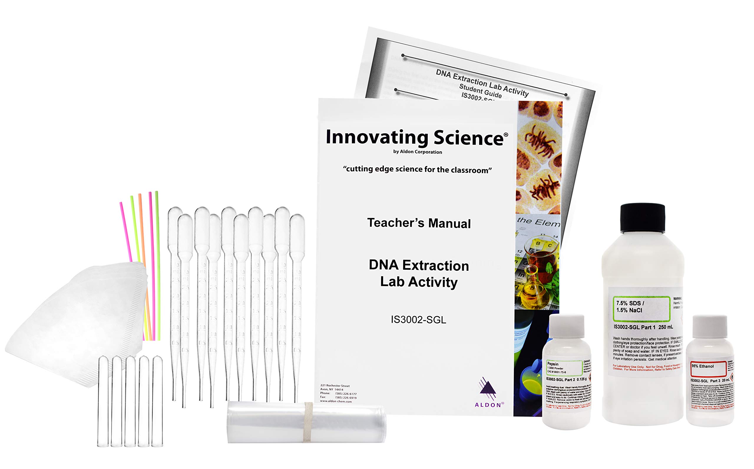 ALDON Innovating Science DNA Extraction - History