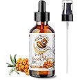 Bella Terra Oils - Organic Sea Buckthorn Seed Oil 2oz - A Symphony of Nutrients, Saturated with Vitamins & Omega Fatty Acids, Golden Glow for Every Drop