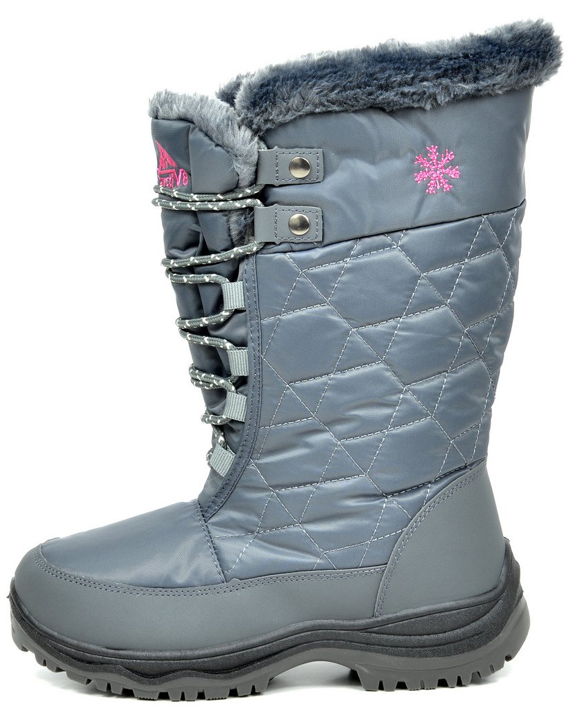 DREAM PAIRS Women's Warm Faux Fur Lined Mid-Calf Winter Snow Boots - Image 3