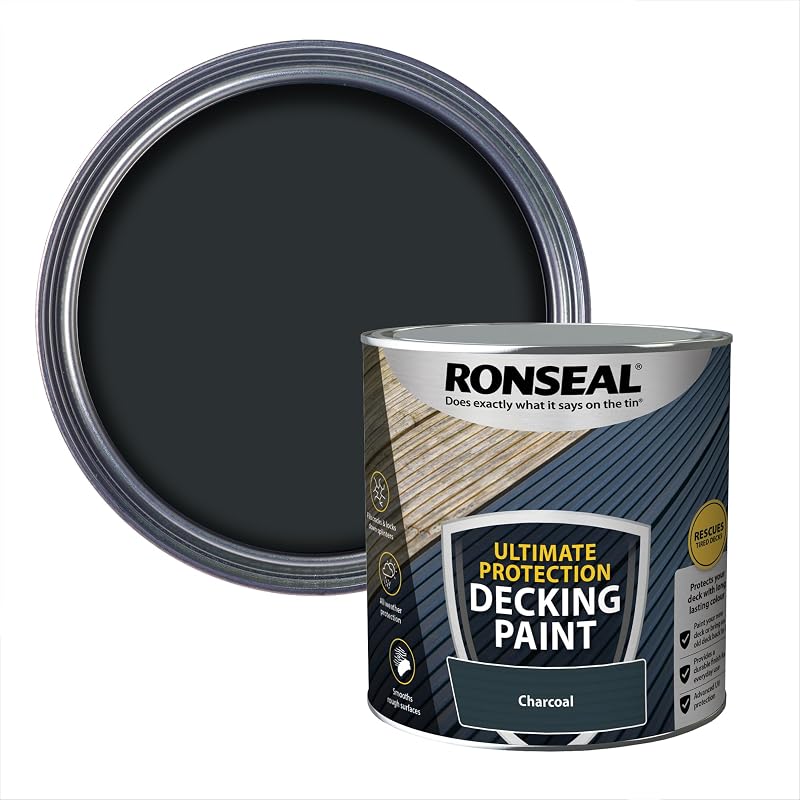 Ronseal Ultimate Decking Paint Charcoal 2.5L