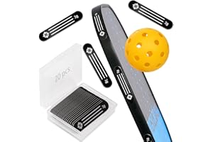 Retrora 20pcs Pickleball Lead Tape - 3M Adhesive Lead Tape for Pickleball Paddles with Storage Box, Weighted 3g Lead Tape for