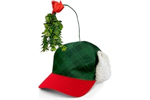 Tipsy Elves Christmas Hats for Men and Women - Funny Unisex Holiday Cap - One Size Fits Most