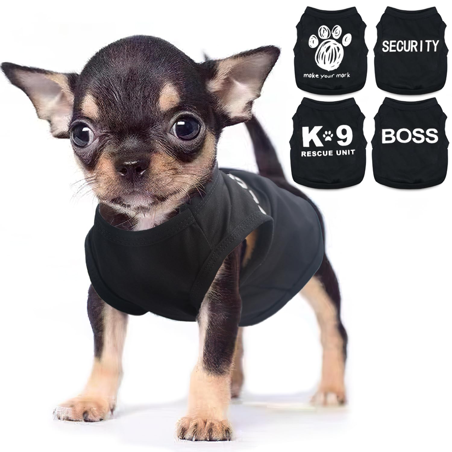 Pieces Chihuahua Clothes Dog Clothes for Small Dogs Boy Summer