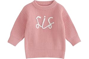ZAXARRA Toddler Girl Sweater Baby Boy Knit Pullovers Long Sleeve Warm Tops Fall Winter Clothes
