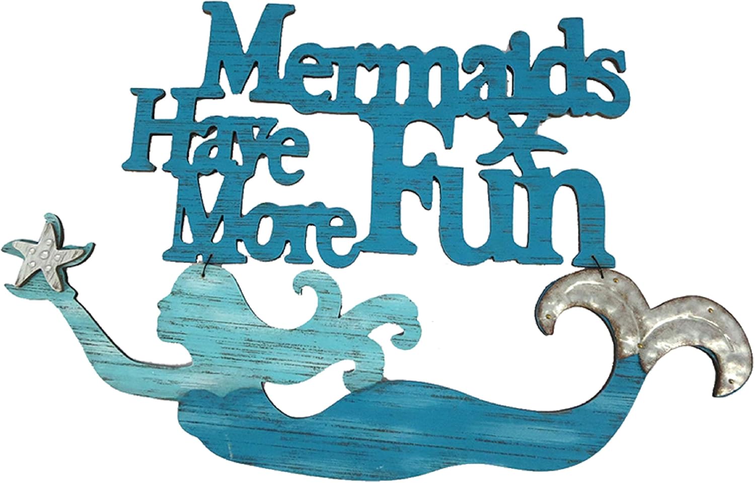 Amazon Com 19 5 Mermaid Wall Decor Mermaid Wall Art Mermaid