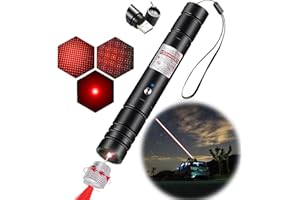 IVVTRYI Rechargeable Red Laser Pointer with Long Range for TV, LED, LCD Screen Presentations and Outdoor Construction in Office