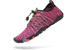 Mishansha Water Shoes for Women Men Barefoot Beach Shoe Quick Dry Aqua Swim Socks for Surfing Yoga Size 4.5-15 Women/3-13.5 Men