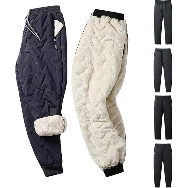 Amazon.com: RSZGSWS Fleece Active Unisex Sherpa Lined Pants