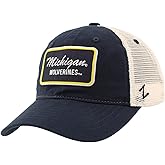 ZHATS NCAA Officially Licensed Hat University Patch Brick Team Color Stone