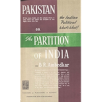 PAKISTAN OR THE PARTITION OF INDIA book cover