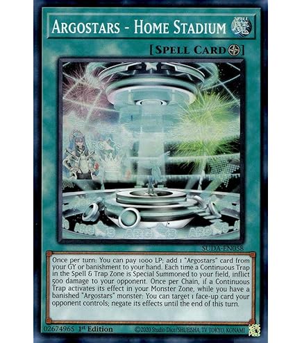 Amazon.com: Argostars - Glorious Adra - SUDA-EN010 - Secret Rare