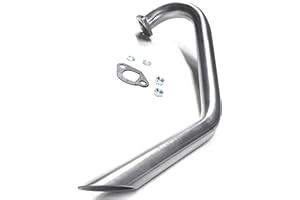 ARSPORT Exhaust Header for: Coleman Powersports CT200U 196cc/6.5HP Gas Mini Bike.