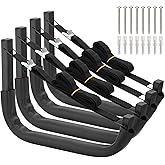Kayak Storage Hooks, Wall Mount Garage Canoe Storage Hangers for Kayaks or Paddleboards, Heavy Duty Wall Rack