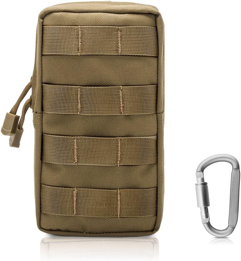 CJXtop Tactical Molle Pouch Compact EDC Utility Gadget Admin Gear Multi-Purpose Waist Bag Pouch
