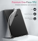 MoKo Clear TPU Case for 7" Kindle Paperwhite 12th Gen & Colorsoft 2024 view 4