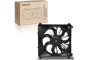 A-Premium Right Engine Radiator Cooling Fan Assembly Compatible with Select Tesla Models - Model S 2012-2021 - Replace# 60083