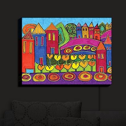 Amazon Com Arte De Pared Iluminado Por El Arte Dianoche Disenos
