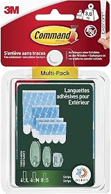 Command Outdoor Refill Strips Assorted Multi-Pack 3.6 kg Holds Power