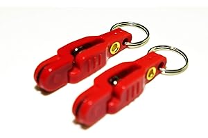 Bimini Lures Pro Snap Weights for trolling - Red Clip