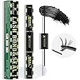 Lash Bond and Seal 10ML Bond and Seal Lash Glue KEYYOU Lash Cluster Glue Mascara for Long Lasting WaterProof Lash Extension Glue Black-5ml+5ml