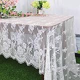 Lace Tablecloth Rectangle 60x120 White Lace Tablecloth Lace Table Clothes Eyelash Vintage Reusable Table Cloths Lace Tableclo